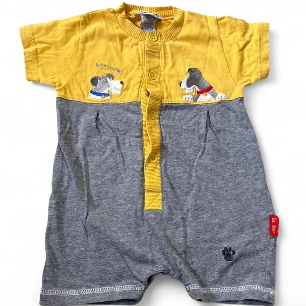 Vintage y2k dog romper from
